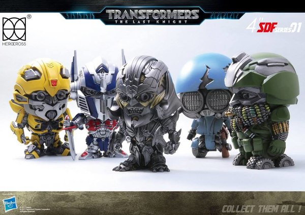 Herocross SDF Series   2 Inch 4 Inch Super Deformed Transformers The Last Knight Figure Photos  (7 of 32)